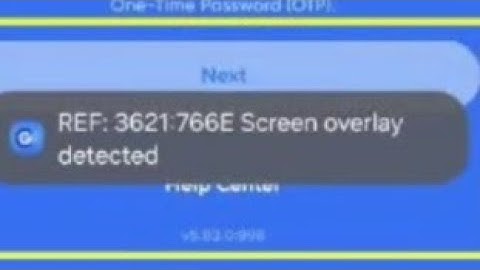 Fix Gcash Screen Overlay Detected Problem Solve | Screen overlay detected gcash error