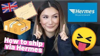 How to ship via Hermes UK | Click & Drop Print & Printing at Home 📦📫