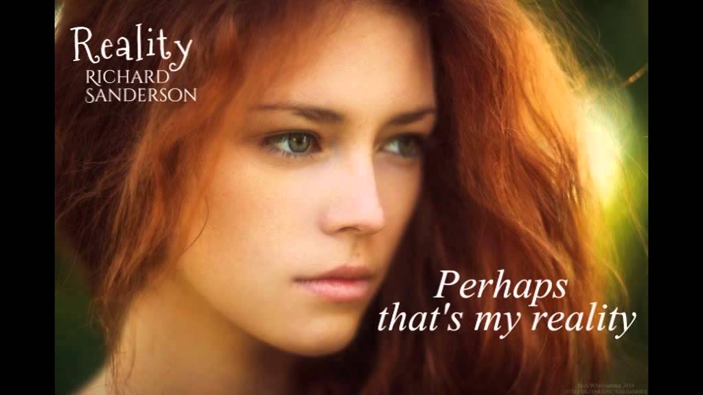 Reality - Richard Sanderson (With lyrics) - YouTube