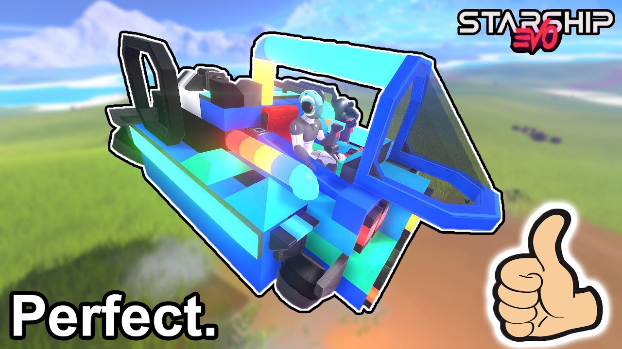 This Is The ONLY Way To Build A Hovercraft In Starship EVO - YouTube