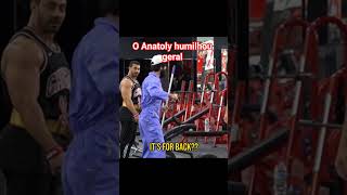 O Anatoly humilhou geral #anatoly #academia #força #musculação