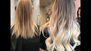 Major hair goals by asil in nyc using glam seamless tape extensions,
color 9/613 ombre, seamless! get the best extensions on market:
https://www....