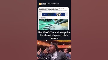 😱 #Neuralink Rival Just DID IT! #AI #TechNews #AIChipWar #NeuralinkRival #ParadromicsImplant