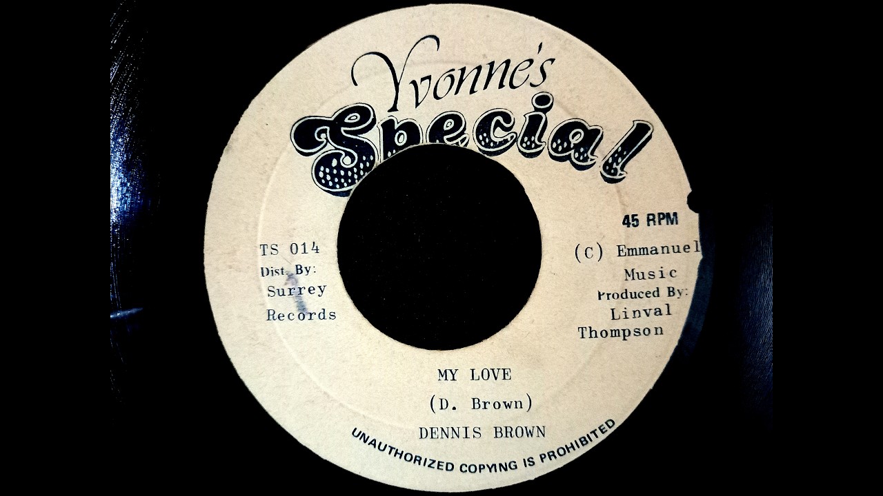 Dennis Brown - My Love - YouTube