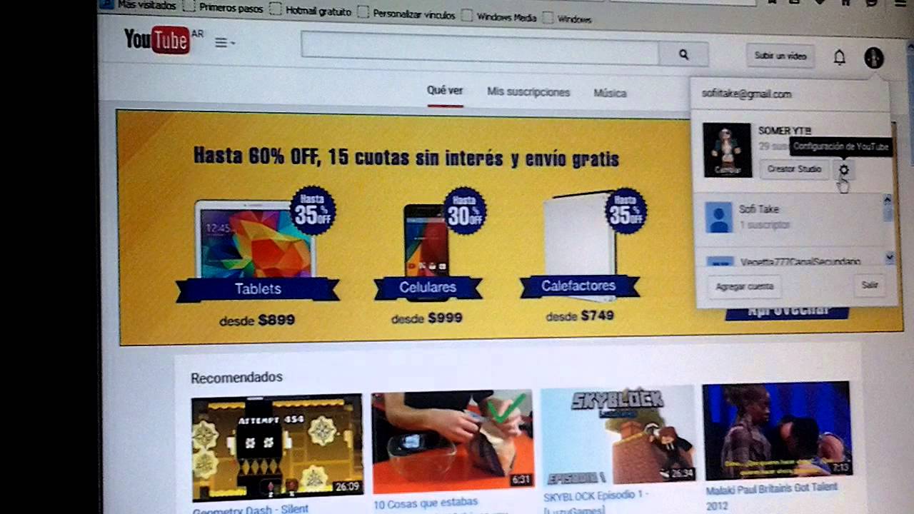 COMO HACER QUE YOUTUBE TE PAGUE - YouTube