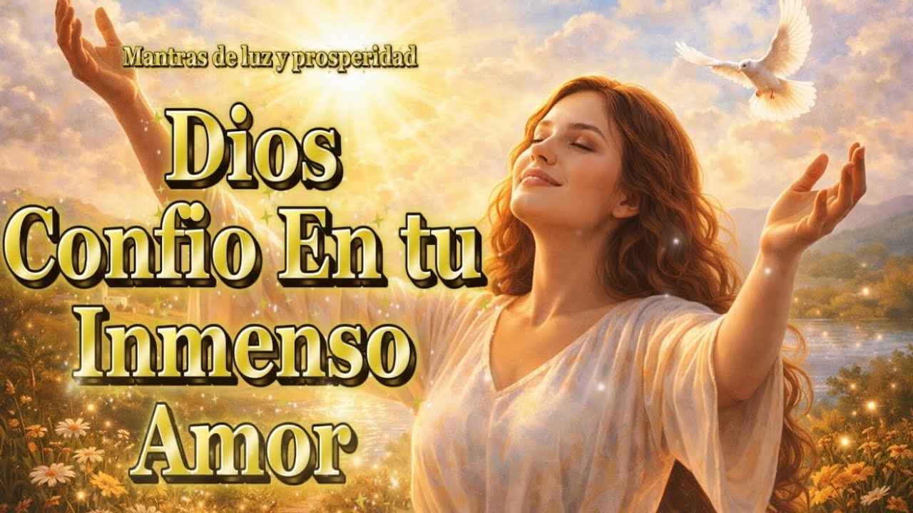 ✨🙏DEJO QUE DIOS OBRE EN MÍ VIDA | Mantra  de Fe,Paz y Confianza | Oración Cantada