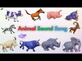 Animal Sounds Song (Farm Animals) | Nursery Rhymes For Kids | Kids Tube