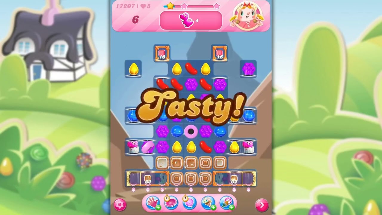 Candy Crush Saga Level 17207 - YouTube