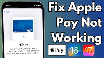 How To Fix Apple Pay Not Working on iPhone iOS 16/17