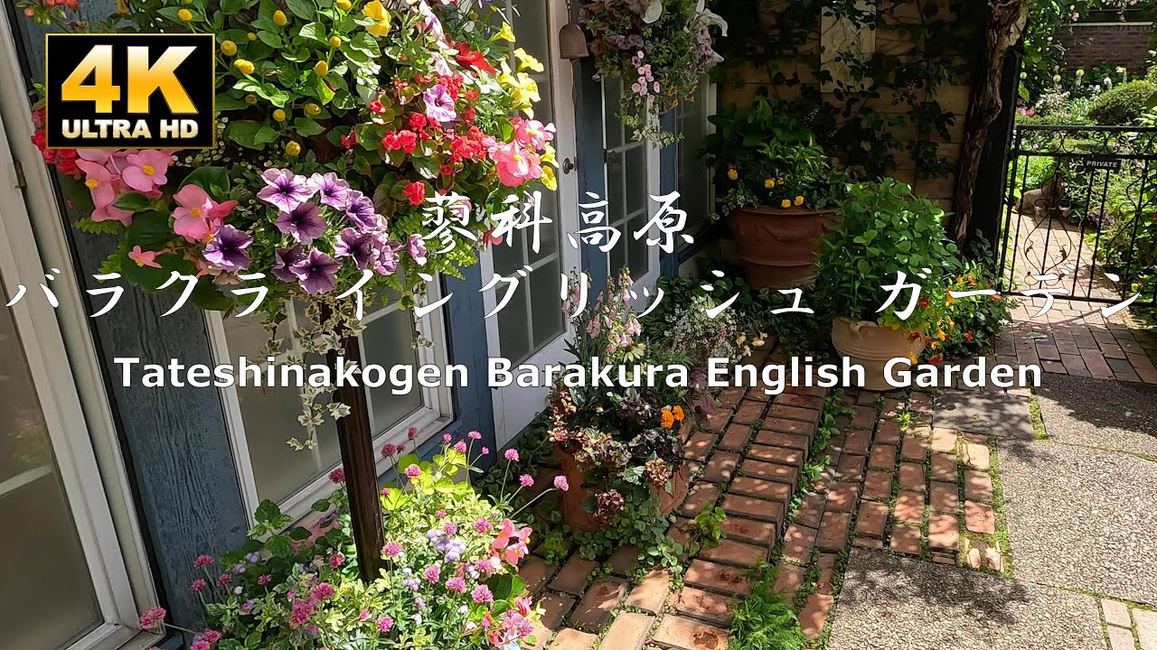 Татесинакоген Баракура Английский сад прогулка видео