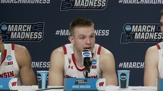 Watch now: Here&#39;s what an emotional Brad Davison had to say about his Badgers career after an NCAA