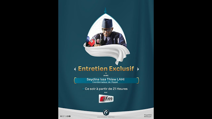 🚨TFM LIVE : Entretien exclusif avec Seydina Issa Thiaw Laye