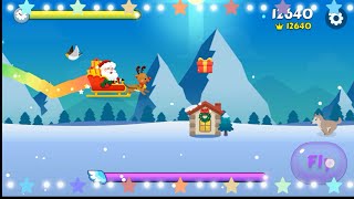 Become Santa and deliver gifts for the Christmas stop by santa Race gameplay for Android device screenshot 4