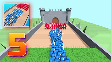 Castle Raid! Clash And Conquest! All levels 41 - 50 Gameplay Android iOS #5