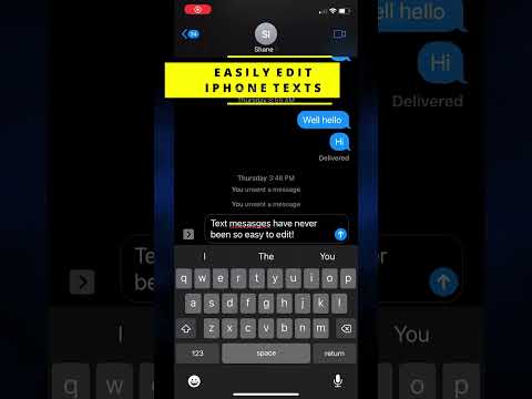 Easily Edit Iphone Text Messages