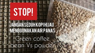 TERMURAH BUBUK KOPI HIJAU /GREEN COFFE- 500 GRAM