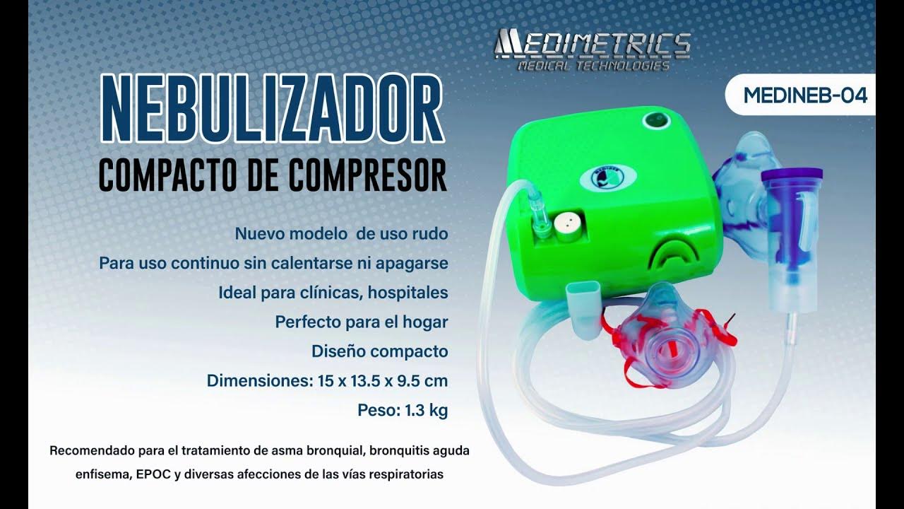 Compresor nebulizador para que sirve