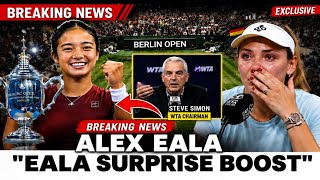 🚨 WTA IN SHOCK 😱 Alex Eala ADVANCES After Surprise Walkover in Berlin Open 🎾🔥