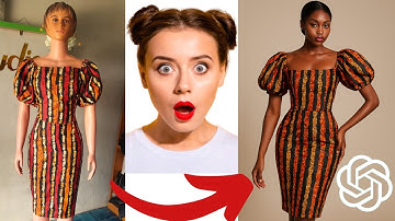How to make an Ai model your dress using chat gpt for free | Easiest way #fashion #ai