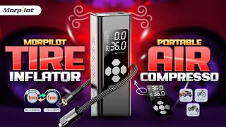 Morpilot Tire Inflator Portable Air Compressor Review 🔥