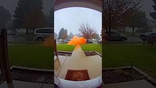 Package Thief Triggers a Massive orange Dye Pack Explosion. Did she deserve this?