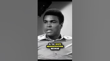 Muhammed Ali on What He Thinks About Separation of the Races