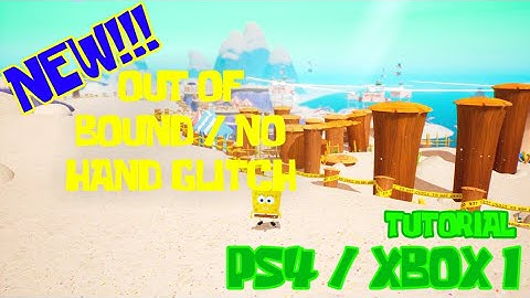 *NEW* Out of Bounds / No Hand Glitch Tutorial · PS4/XBOX 1 · SpongeBob SquarePants: BFBB Rehydrated