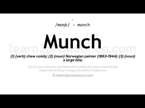 English to Marathi Meaning of munch - रवंथ करणे