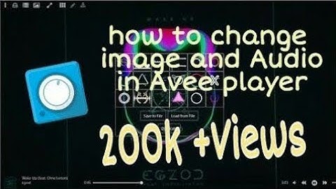 How to add your own image in music avee player pro ,free on Android
