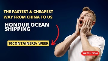 Shipping Made Easy: The Fastest & Cheapest Way from China to US