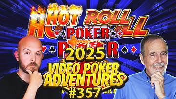 High Limit HOT ROLL Video Poker! 🔥 Can We Catch the Dice?