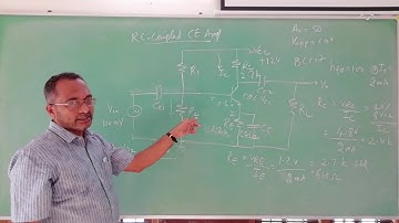 Lab Tutorial: Design of RC Coupled Amplifier by Dr. K. A. Navas