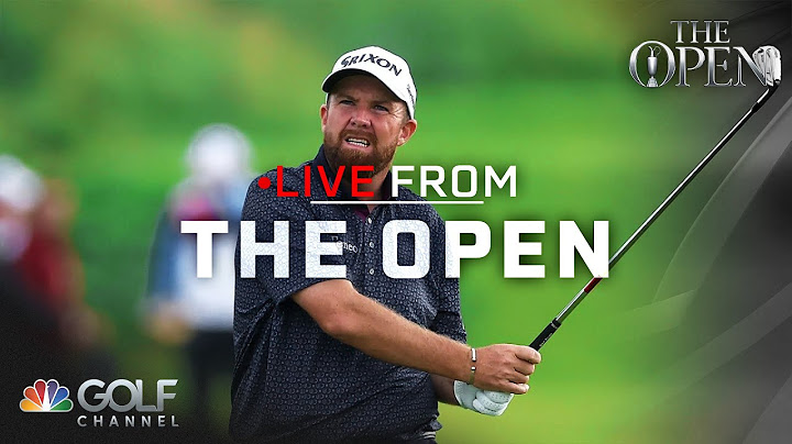 Shane Lowry dinged two stroke penalty in Round 2: 'Hard to take' | Live From The Open | Golf Channel