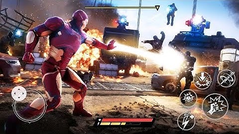 Iron Man - Iron Hero Superhero Fighting Game  | Android iOS Gameplay