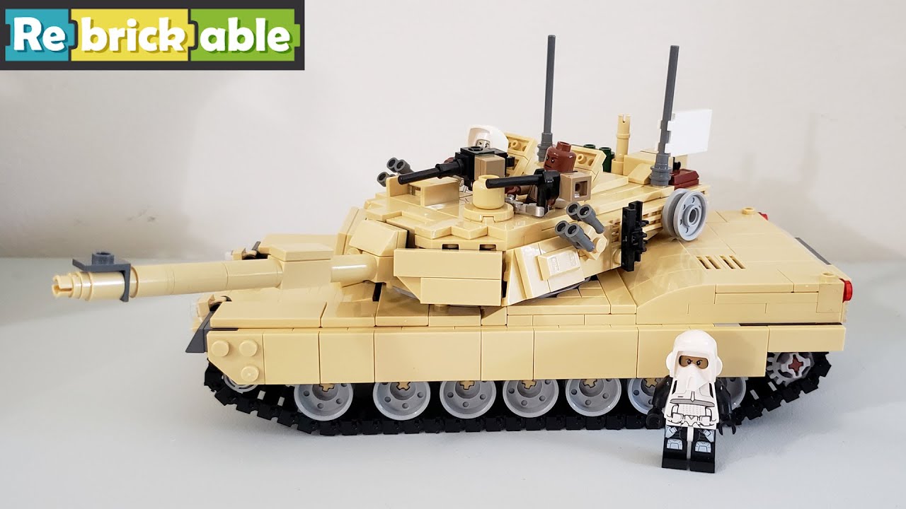 LEGO tank has full interior detailing - Make