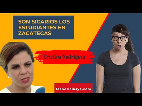 Cristina Rodríguez dice "sicarios" a estudiantes