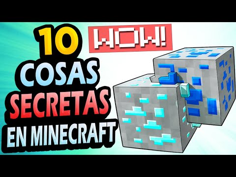 ✅ 10 Cosas SECRETAS Que Puedes Hacer en Minecraft #2
