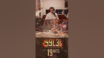 55% LIU KANG COMBO WITH FERRA! #shorts