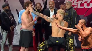 (EPIC) Jake Paul Imitates Jose Aldo In Face Off vs Ben Askren 24 Hours Before Fight In Triller