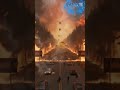 road in fire 🔥 #fire #nature #shortvideo