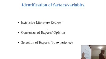Structural Modelling Techniques using ISM & AHP - Part VIII