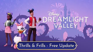Disney Dreamlight Valley – Thrills &amp; Frills Update Trailer