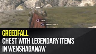 Greedfall - Chest with Legendary items in Wenshaganaw