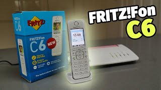AVM Fritz!Fon C6 Noir Téléphone IP sans Fil : : High-tech