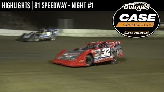 World of Outlaws CASE Late Models | 81 Speedway | June 23, 2023 | HIGHLIGHTS