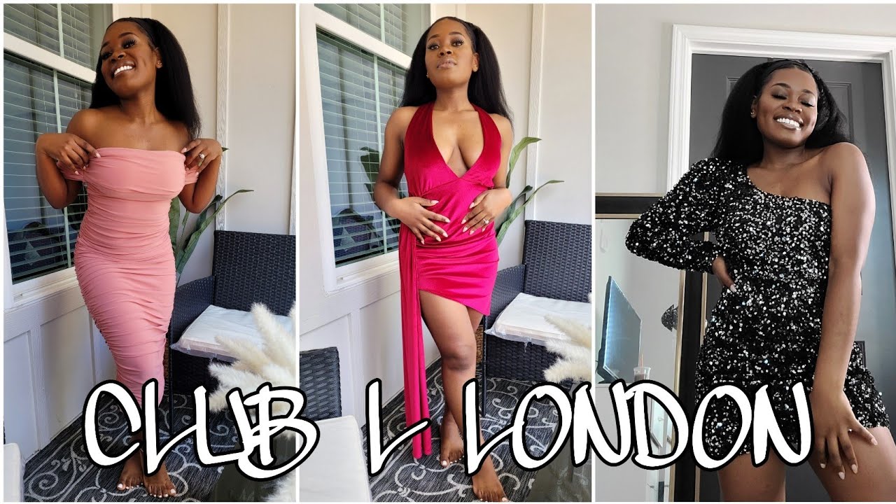 CLUB L LONDON DRESS TRYON HAUL Are we going Clubbing, a Wedding, or
