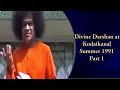 Bhagawan Sri Sathya Sai Baba | Darshan in Kodaikanal | Summer 1991 | Part 1