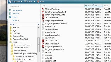 Flash Components Lesson