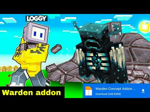 warden addon download in Minecraft pocket Edition | minecraft 1.17