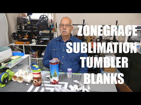 Zonegrace Sublimation Tumbler Blanks Review 